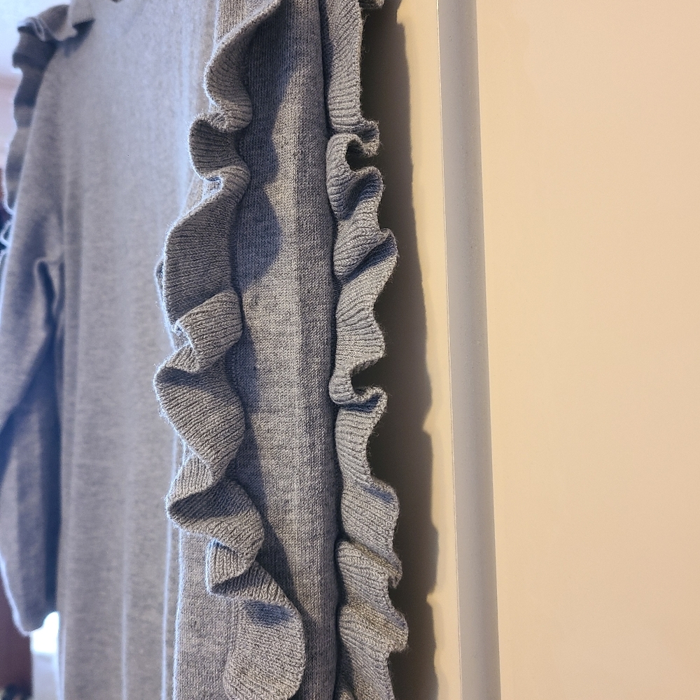 NWT Philosophy Sweater with Ruffles - Picture 2 of 2